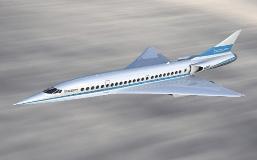 Dizajn nadzvukového lietadla Boom