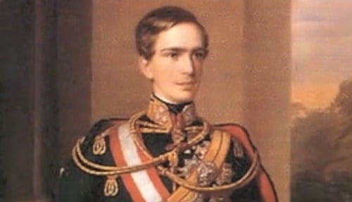 František Jozef v mladosti