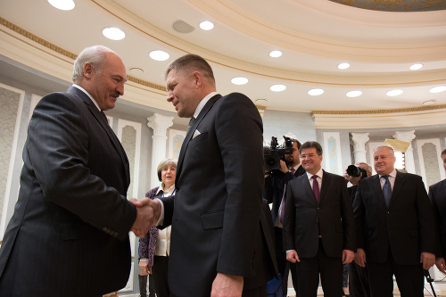 Alexander Lukašenko a Robert