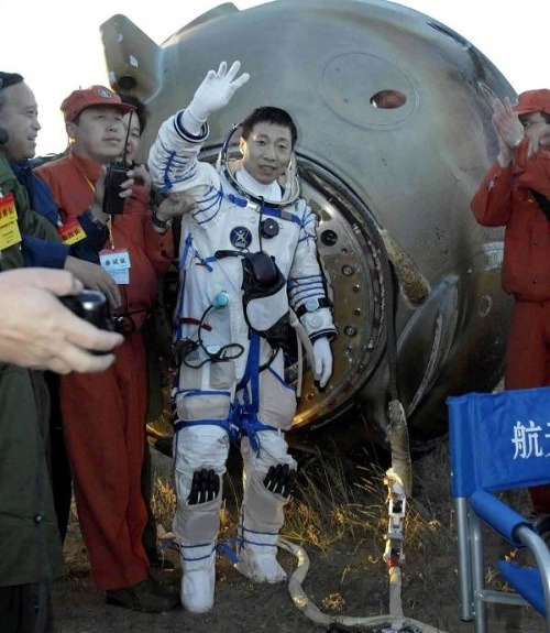 Čínsky astronaut prehovoril o