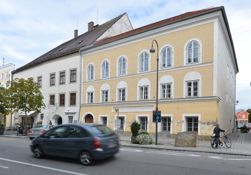Rodný dom Adolfa Hitlera.
