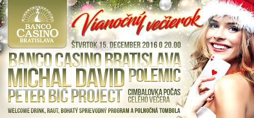 Vianočná párty Banco Casino