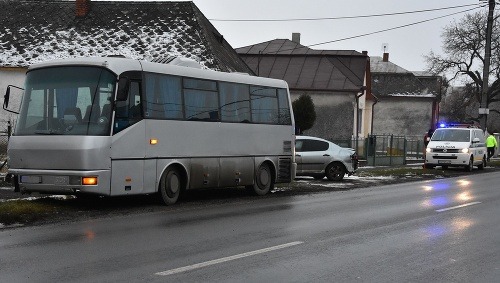 Vystrašení cestujúci v Trebišove: