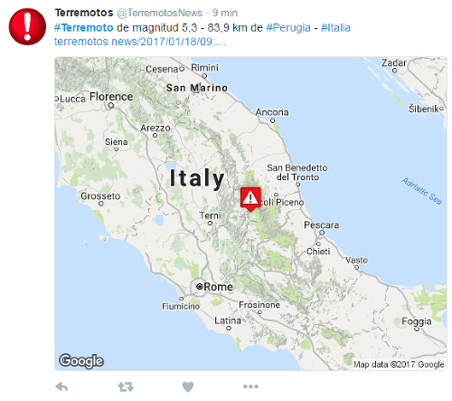 Taliansko zasiahlo ďalšie silné