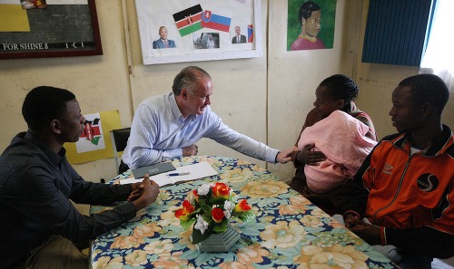 Andrej Kiska navštívil Keňu