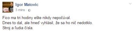 Status Igora Matoviča