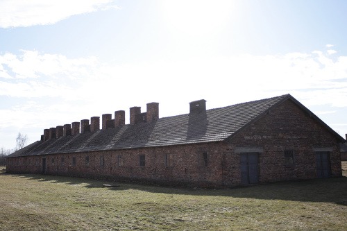 Baraky v Auschwitz-Birkenau.