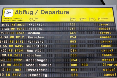Štrajk zamestnancov berlínskych letísk