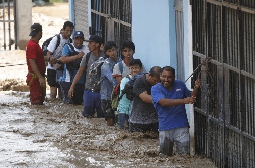 Záplavy v Peru si