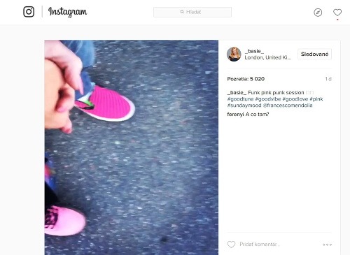 Barbora Švidraňová zverejnila meno svojho priateľa na Instagrame. 