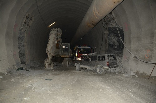 FOTO Tragédie v tuneli