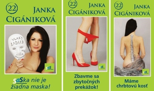Jana Cigániková v kampani odhalila svoje telo.