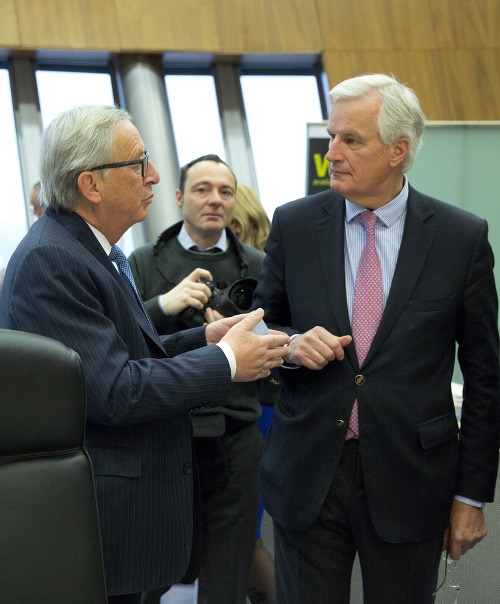 Michel Barnier a Jean-Claude