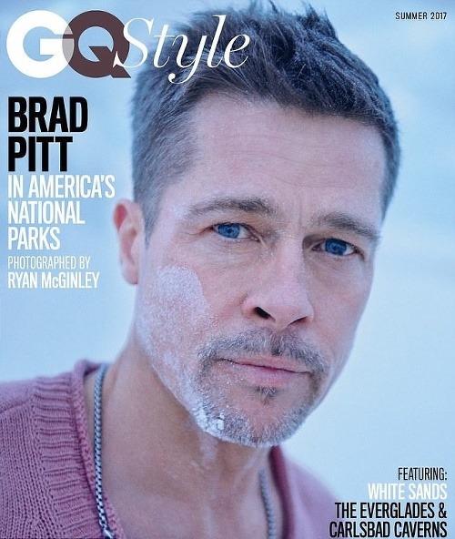 Brad Pitt zdobí tiitulku magazínu GQ Style. Úsmev na jeho tvári však nenájdete...