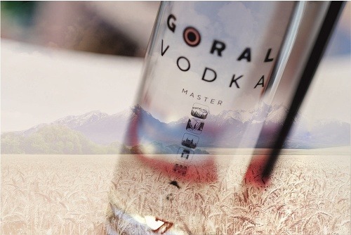Platinová limitovaná edícia Goral Vodka MASTER 