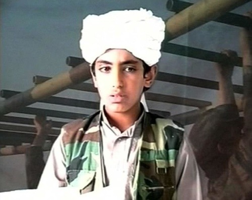 Hamza bin Ládin ako dieťa