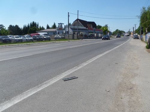 Na tomto mieste v Dunajskej Lužnej sa stala autonehoda.