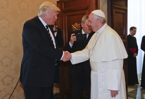 Doland Trump s pápežom
