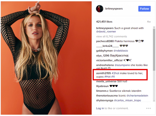 Britney Spears šírila po