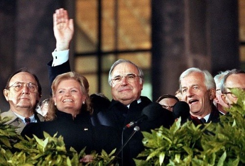 Helmut Kohl a jeho žena Hannelore