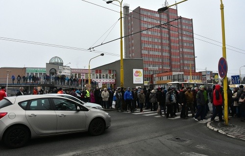 Prešovčania protestujú v uliciach
