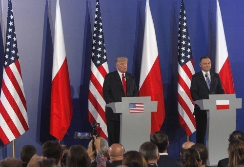 Donald Trump a Andrzej