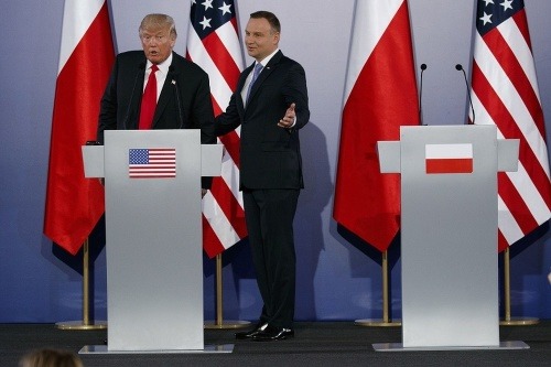 Donald Trump a Andrzej
