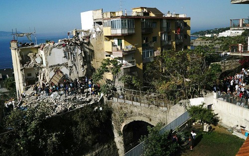Zrútený dom v Taliansku