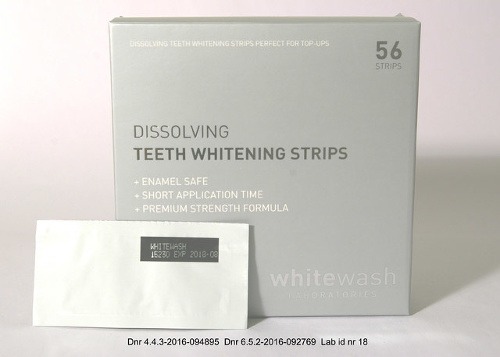 Pásiky na bielenie zubov od firmy Whitewash.