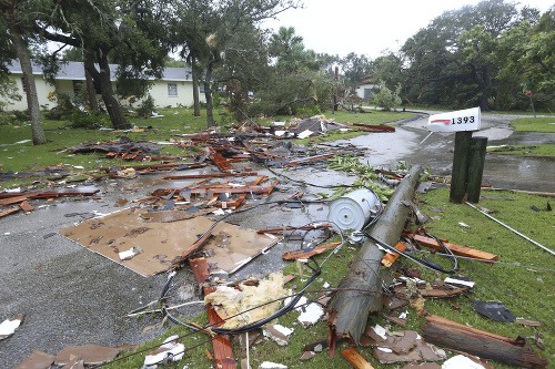 Škody po hurikáne Irma