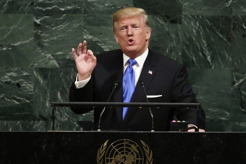 Trump v OSN vyhlásil, že Kim ženie krajinu do záhuby