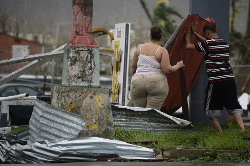 FOTO Ochromené Portoriko po
