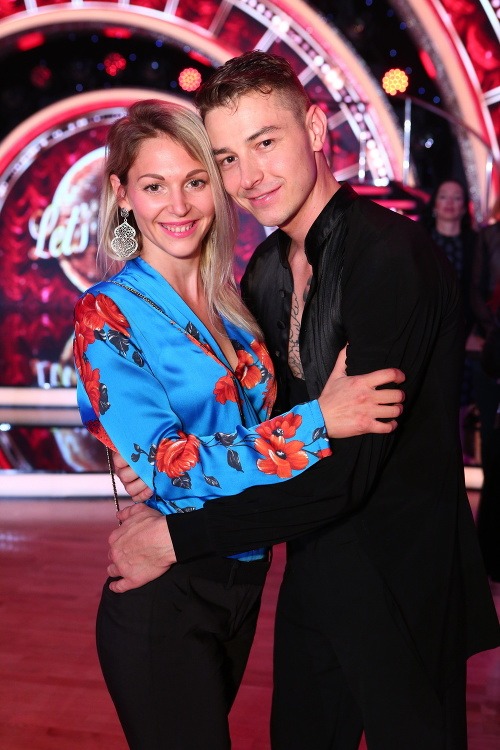Michala Konráda prišla na Let's Dance podporiť aj jeho sympatická manželka.