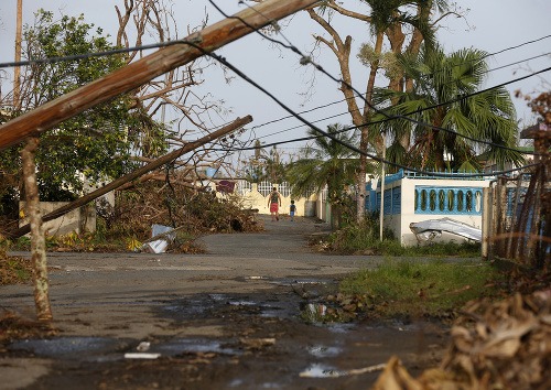 FOTO Portoriko po hurikáne