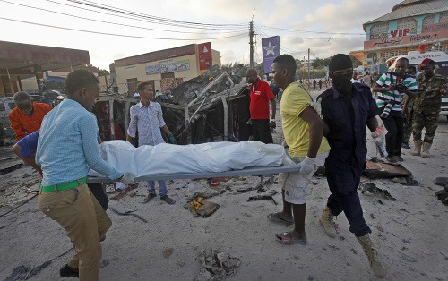 Výbuch bomby v Mogadiši