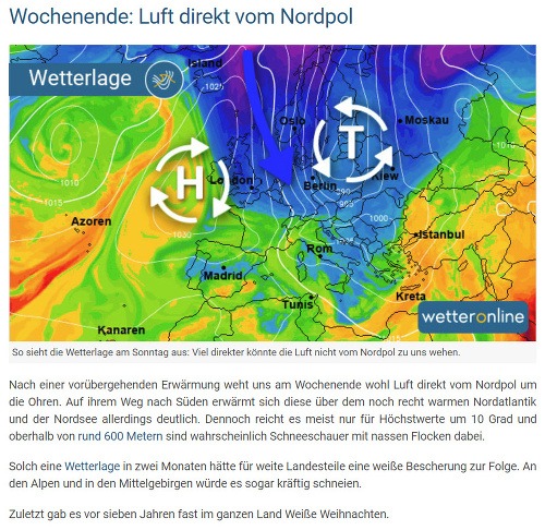 O ochladení už informovali aj nemeckí meteorológovia.