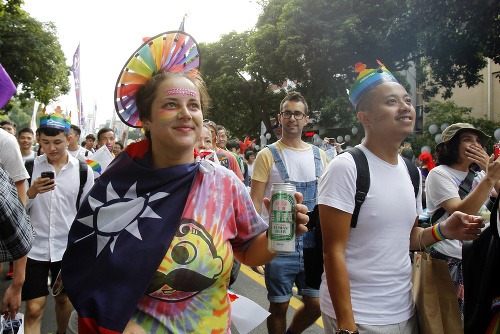 LGBT pochod na Taiwane