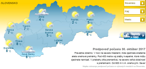 Mimoriadne počasie bičuje Slovensko: