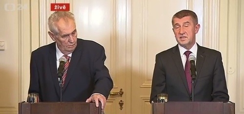 Miloš Zeman poveril Andreja