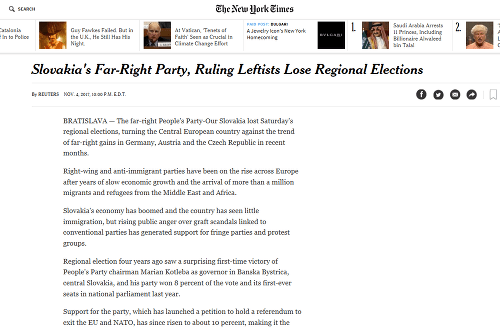 Naše župné voľby obleteli