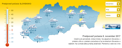 Počasie: Tuhá zima si