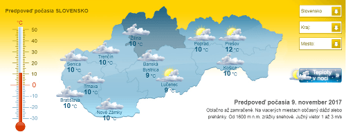 Počasie: Tuhá zima si