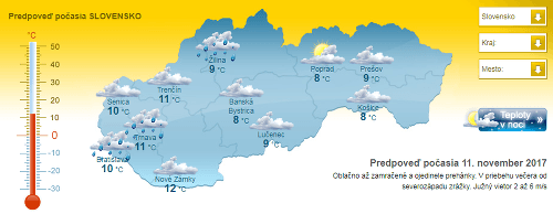 Počasie: Tuhá zima si