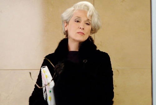 Takto vyzerala Meryl Streep v roku 2006, keď účinkovala vo filme Diabol nosí Pradu. 