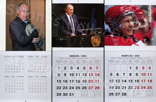 Kalendár Vladimira Putin
