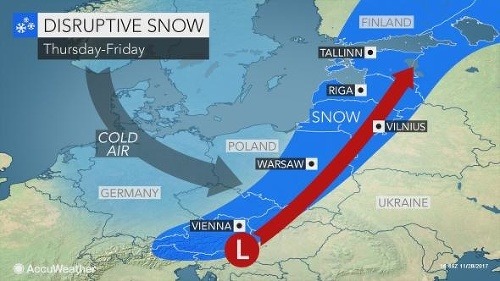 Slovensko bojuje so snehom: