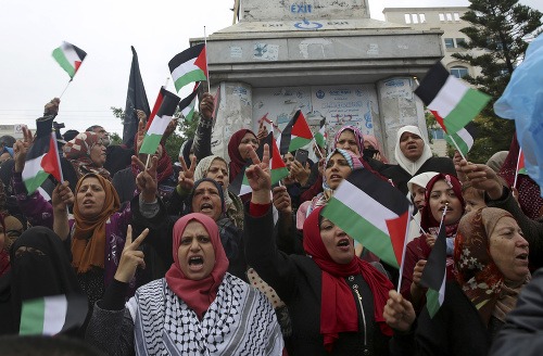 Protesty v Gaze