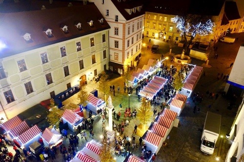 Bratislavské vianočné trhy sú