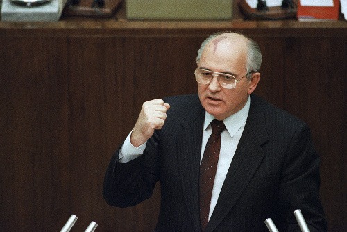 Michail Gorbačov v roku