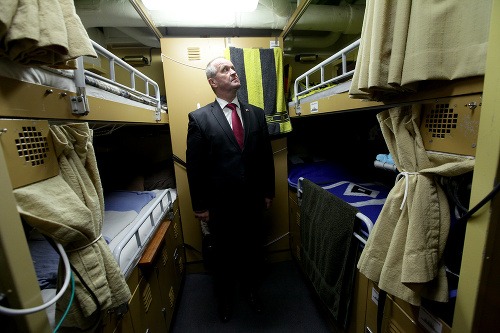 FOTO Gajdoš navštívil slovenských